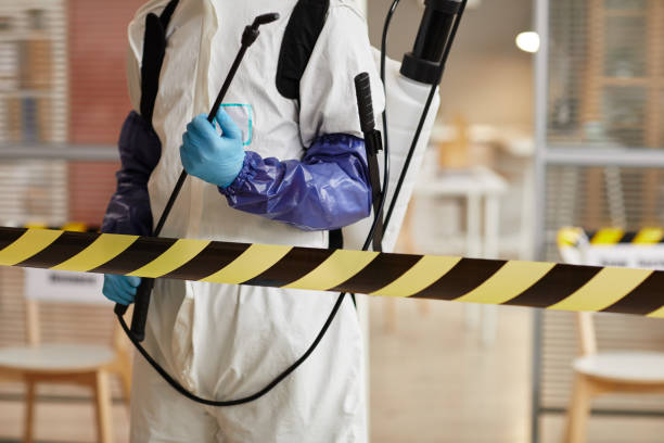 Professional Infectious Disease Decontamination technician working in Petersburg, IN